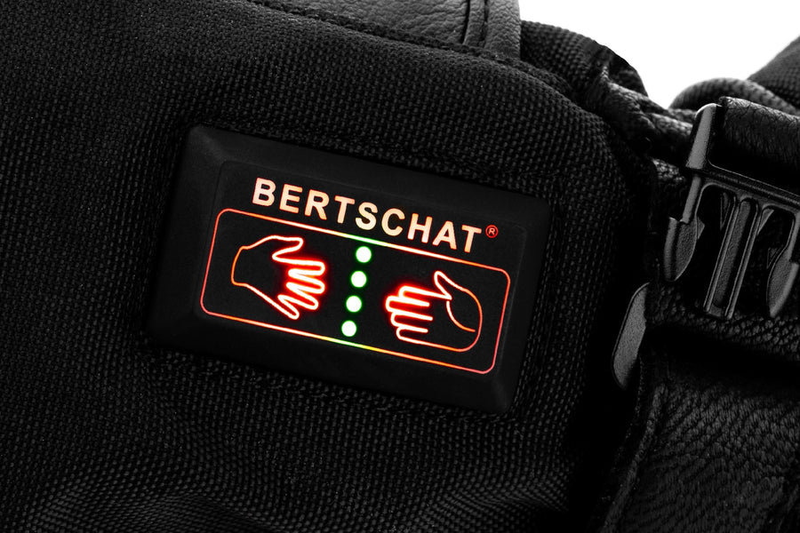 Beheizbare Motorradhandschuhe PRO - Dual Heating | USB